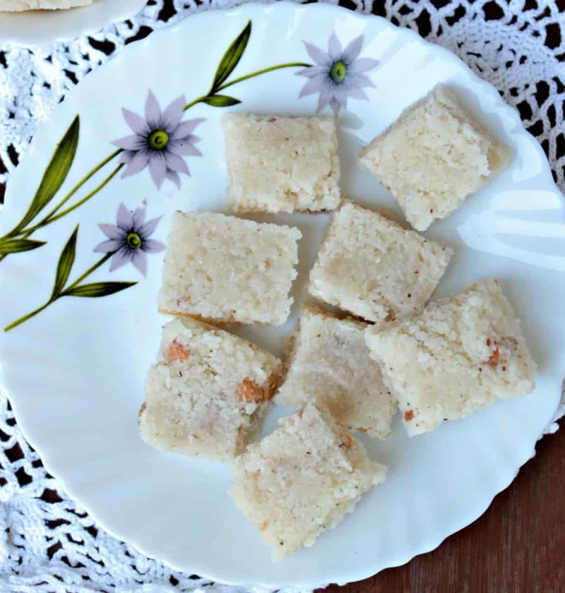 Coconut Barfi Recipe
