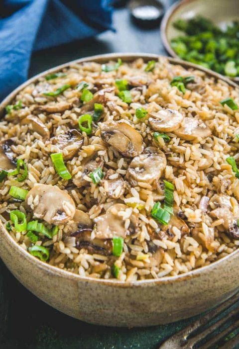 Mushroom Fried Rice Recipe