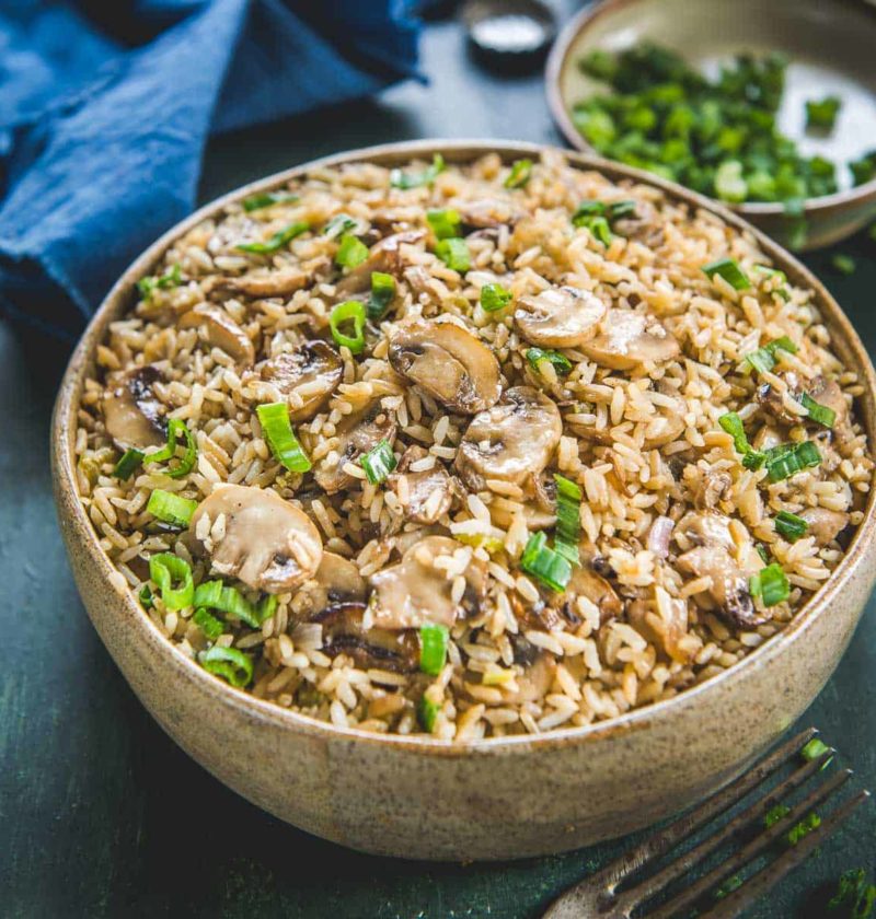 Mushroom Fried Rice Recipe