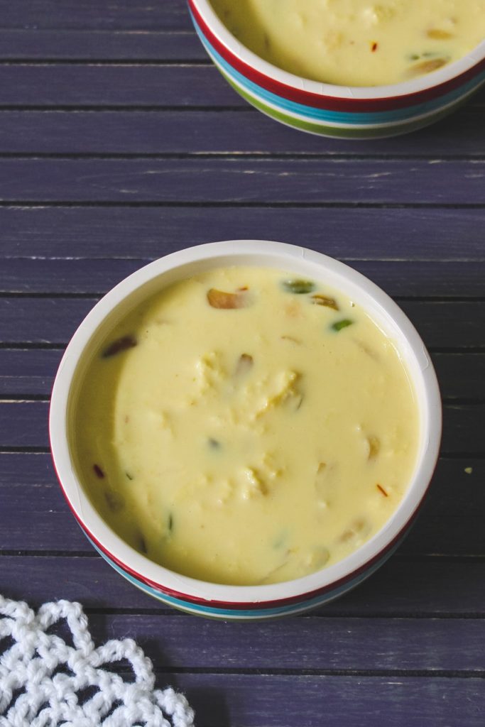 Instant Rabri Recipe