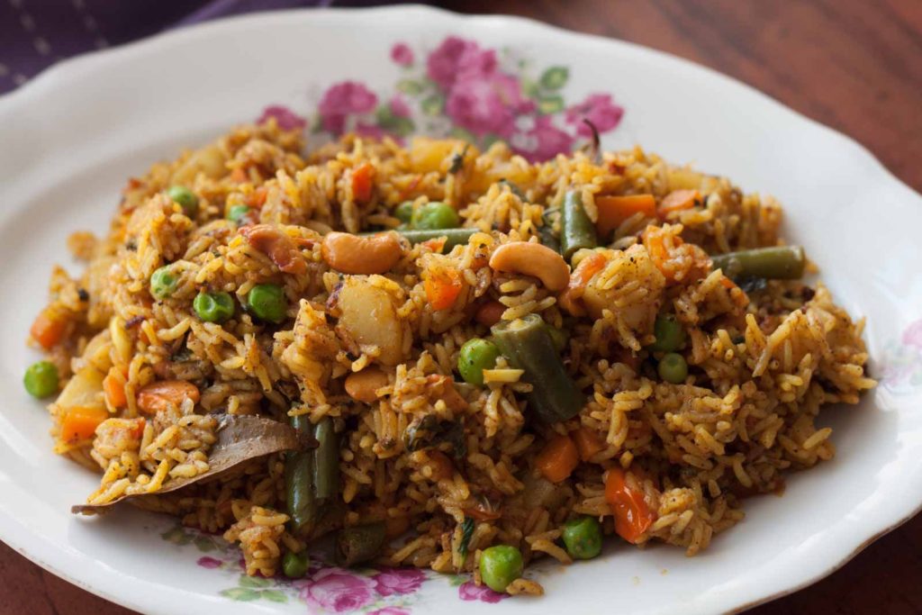 Spicy Vegetable Rice Recipe
