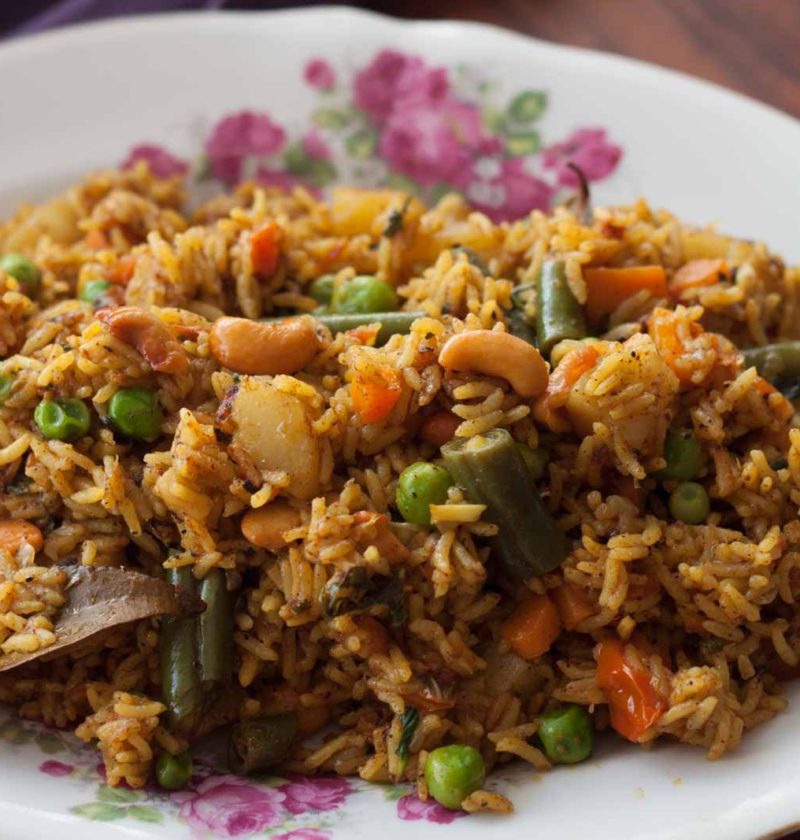 Spicy Vegetable Rice Recipe
