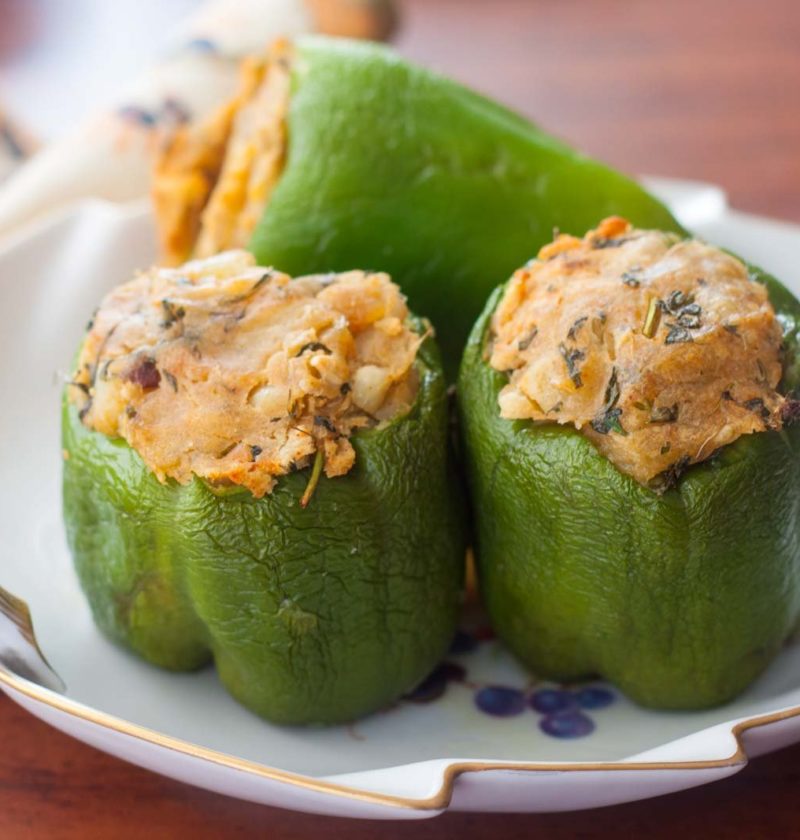 Stuffed Capsicum Fry Recipe