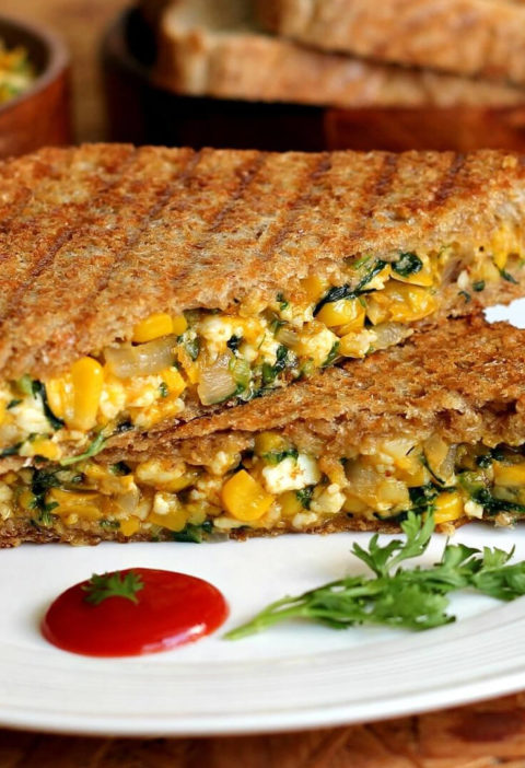 Sweetcorn Sandwich Recipe