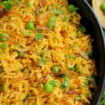 Green Peas Masala Rice Recipe