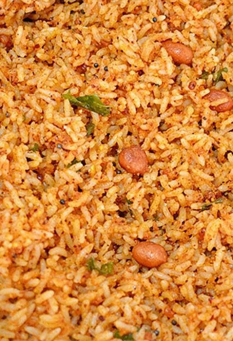 Groundnut Masala Rice Recipe