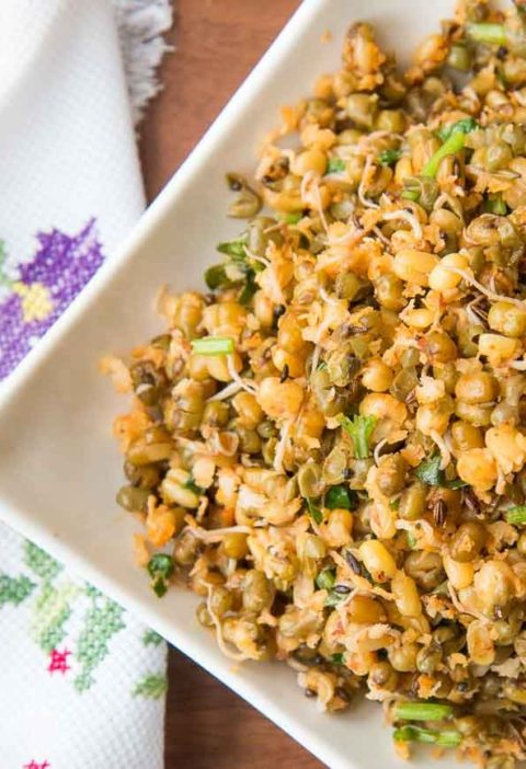 Masala Moong Sprouts