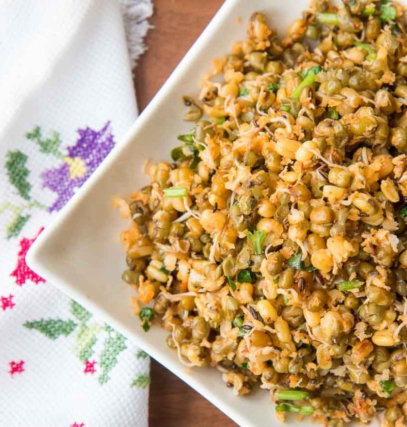 Masala Moong Sprouts