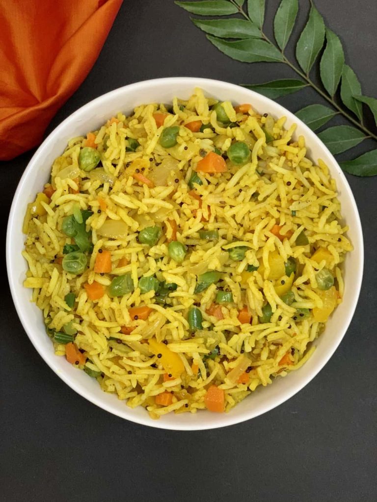 Mix Vegetable Rice Recipe