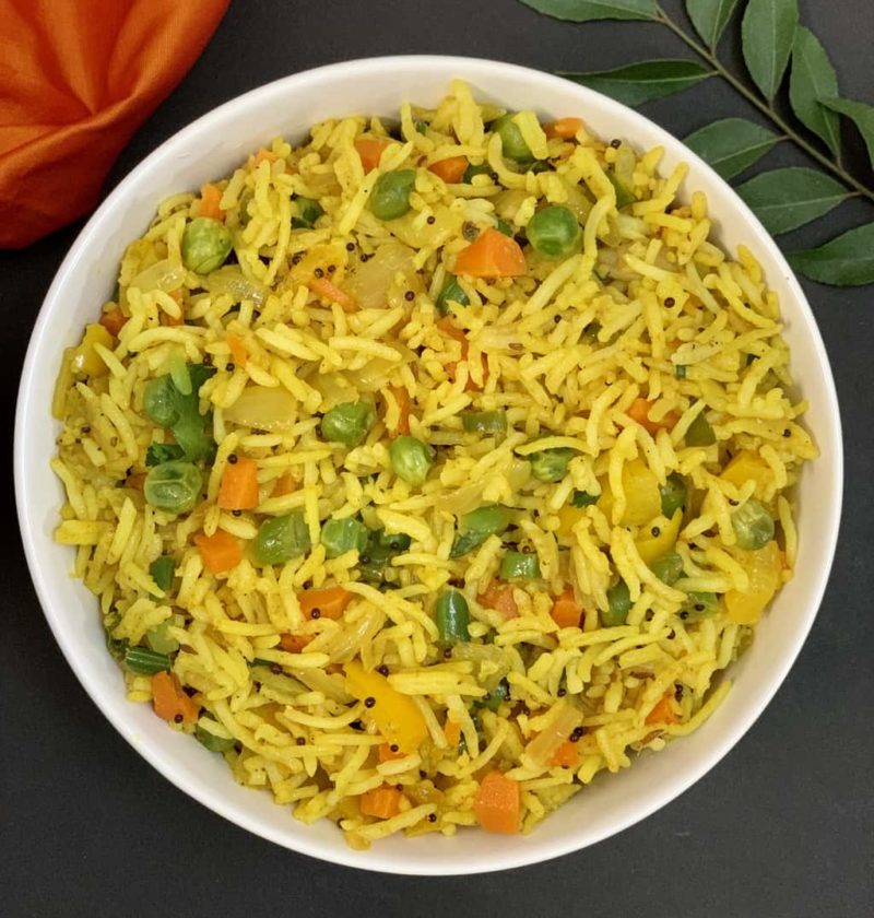 Mix Vegetable Rice Recipe