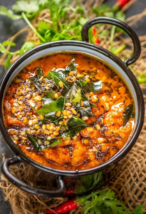 Onion Tomato Chutney Recipe