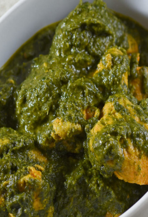 Palak Chicken Gravy