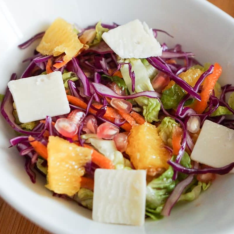 Pomegranate Carrot Salad