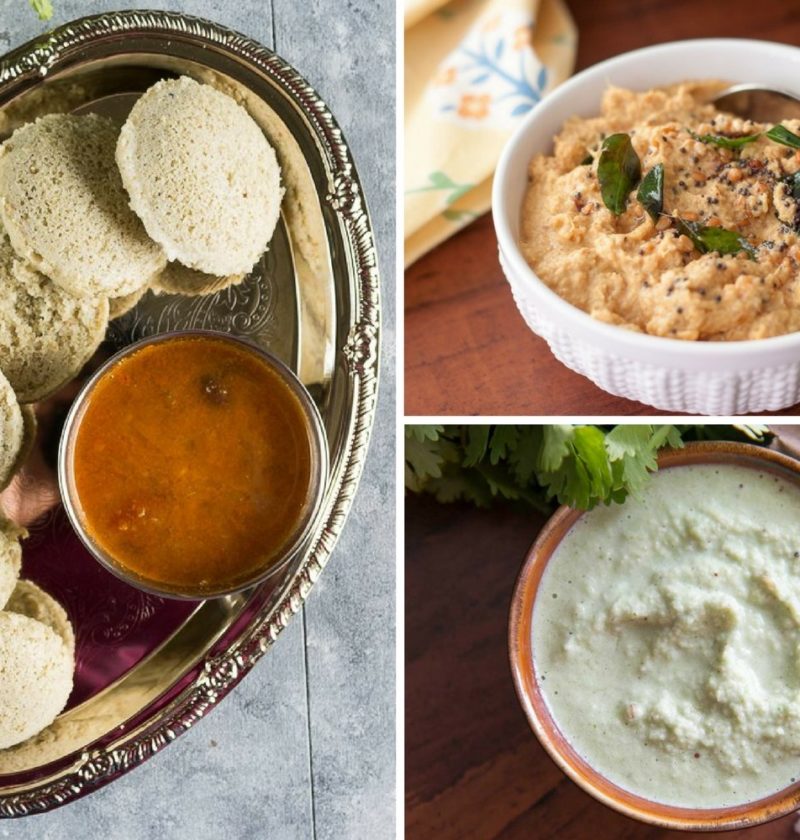 Rava Idli With Sambar
