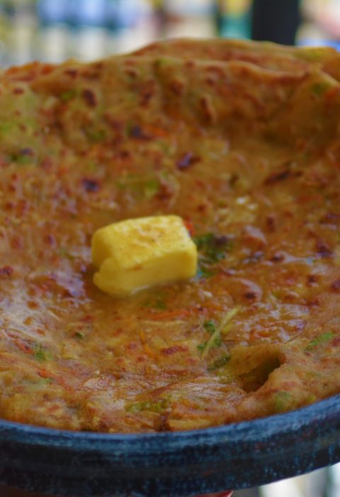 Stuffed Vegetable Paratha Recipe