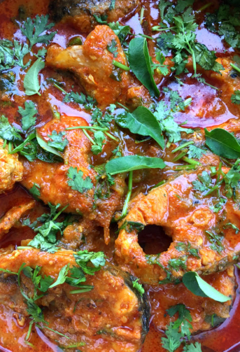 Andhra Fish Curry Recipe