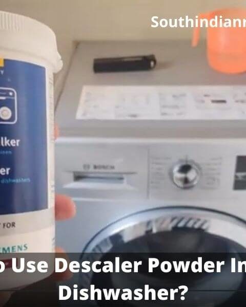 How To Use Descaler Powder In Bosch Dishwasher?