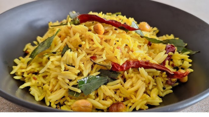Lemon Rice (Nimmakaya Pulihora) Lemon Rice (Nimmakaya Pulihora)