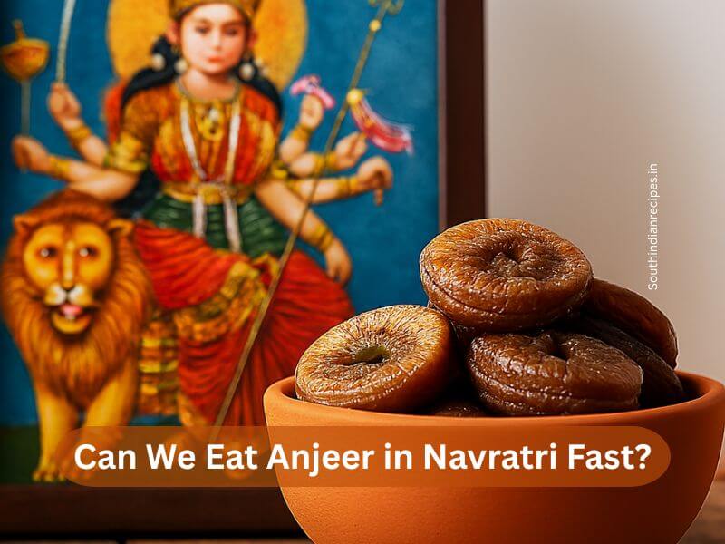 Can We Eat Anjeer in Navratri Fast
