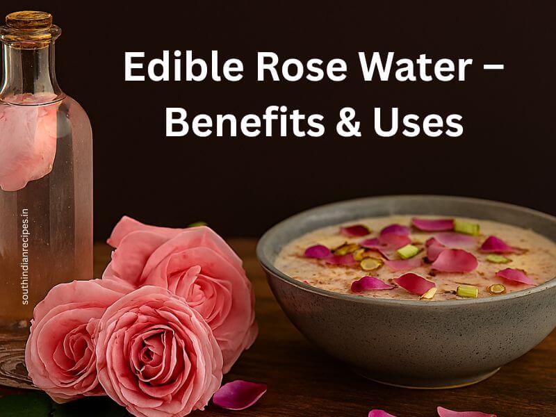 Edible Rose Water