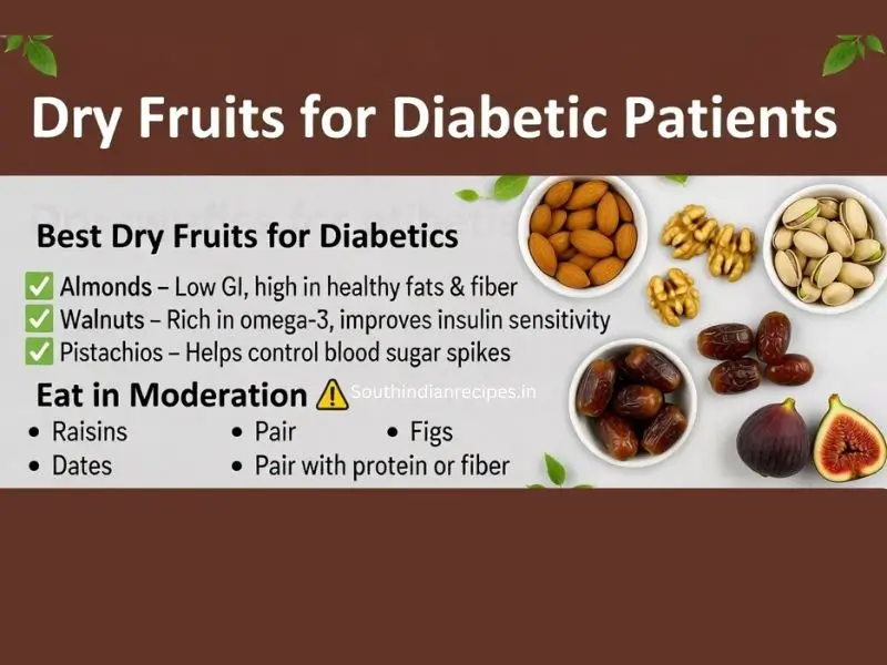 Dry Fruits for Diabetic Patients