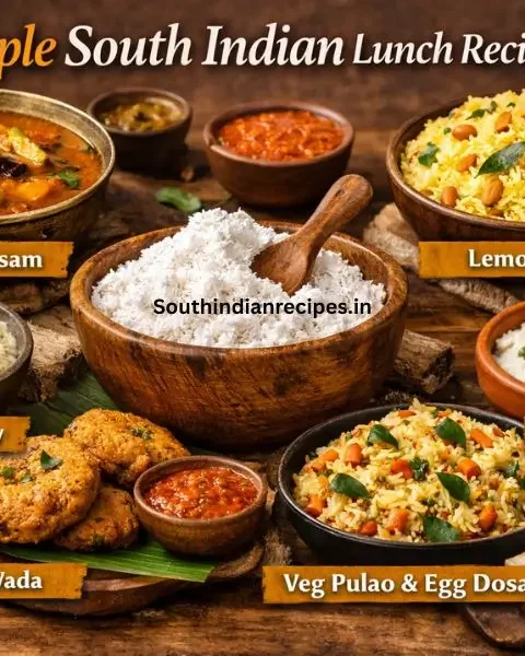 Simple South Indian Lunch Recipes