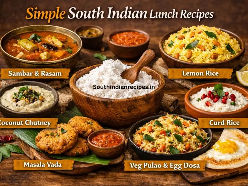 Simple South Indian Lunch Recipes