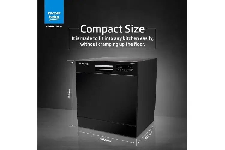Voltas Beko DT8B Tabletop Dishwasher Voltas Beko DT8B Tabletop Dishwasher