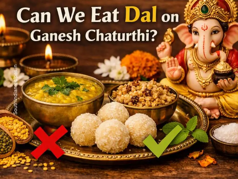 Can We Eat Dal on Ganesh Chaturthi