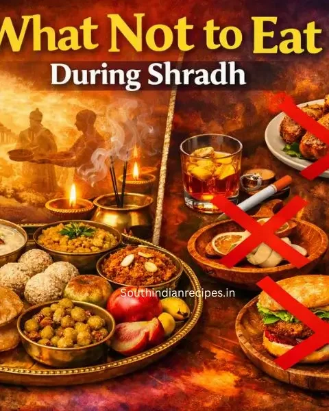What Not to Eat During Shradh