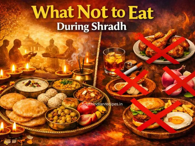 What Not to Eat During Shradh